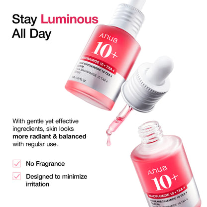 ANUA Niacinamide 10+TXA 4 Serum for dark spots