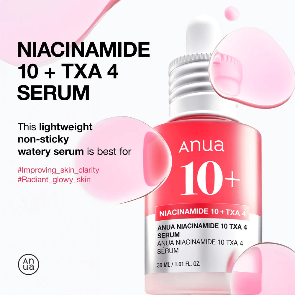 ANUA Niacinamide 10+TXA 4 Serum for dark spots