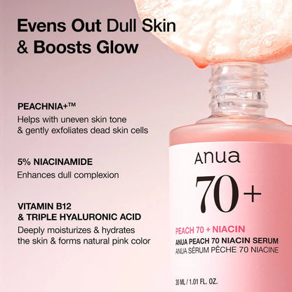 ANUA Peach 70 Niacin Serum