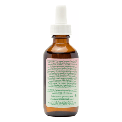Camille Rose Rosemary Oil Strengthening Hair Drops - Wild Life Millions
