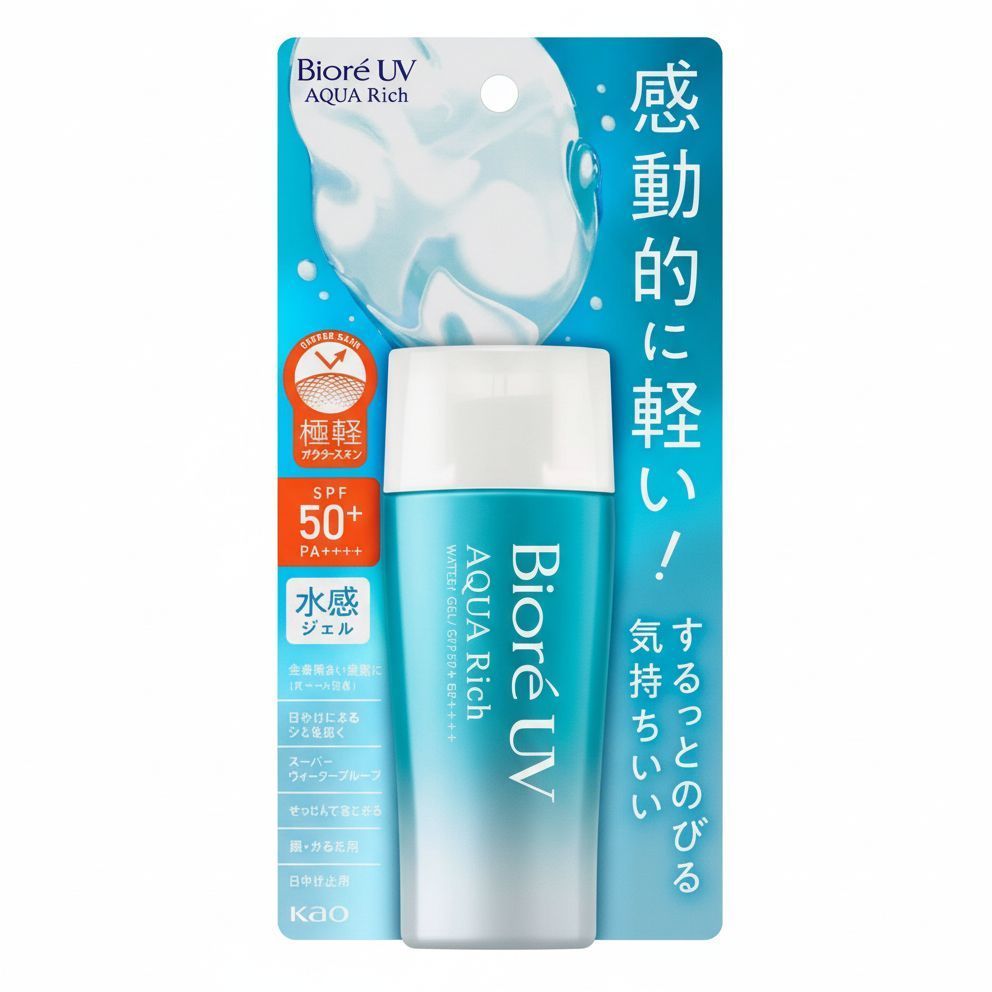 Bioré UV Aqua Rich Watery Gel Sunscreen SPF50+ PA++++