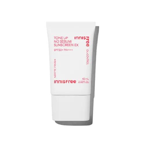 INNISFREE Tone Up No Sebum Sunscreen Ex SPF 50+ PA++++ 60ml - Wild Life Millions
