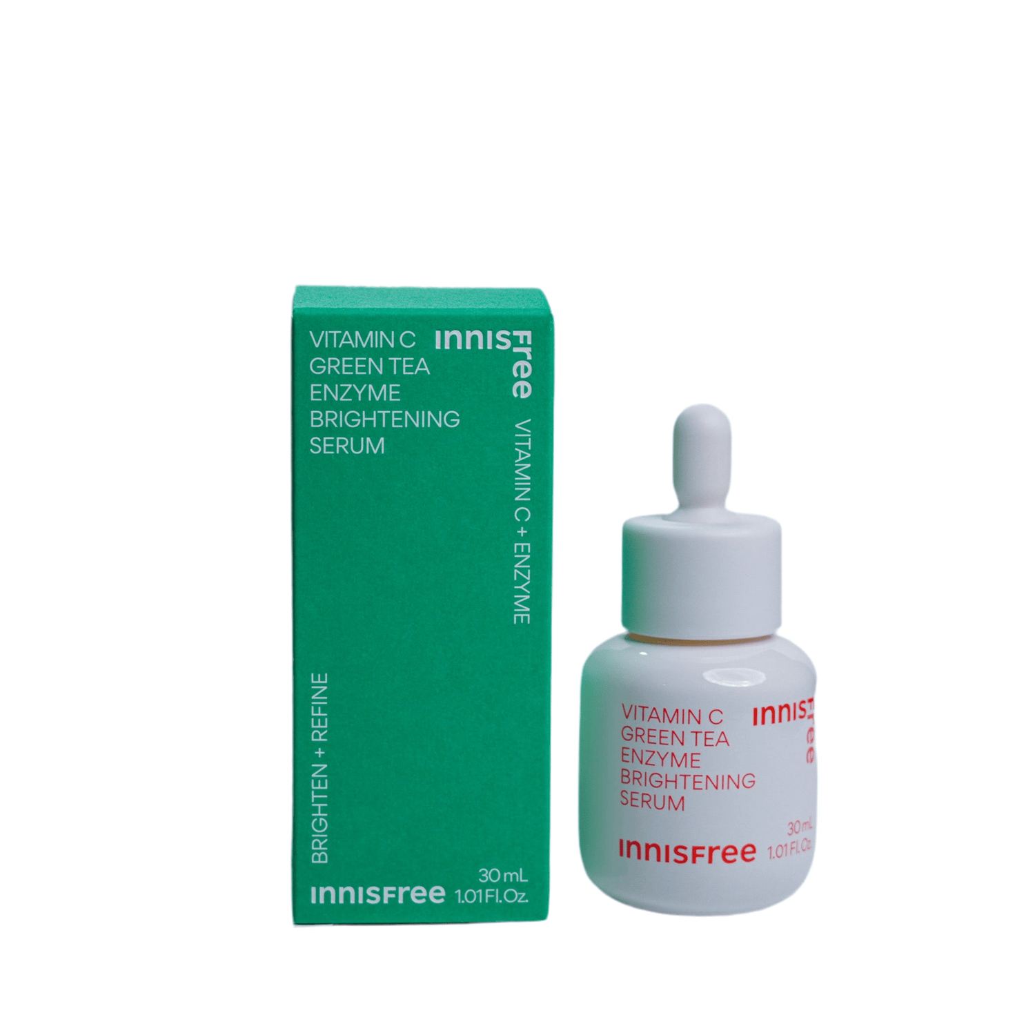 INNISFREE Vitamin C Green Tea Enzyme Brightening Serum 30ml - Wild Life Millions