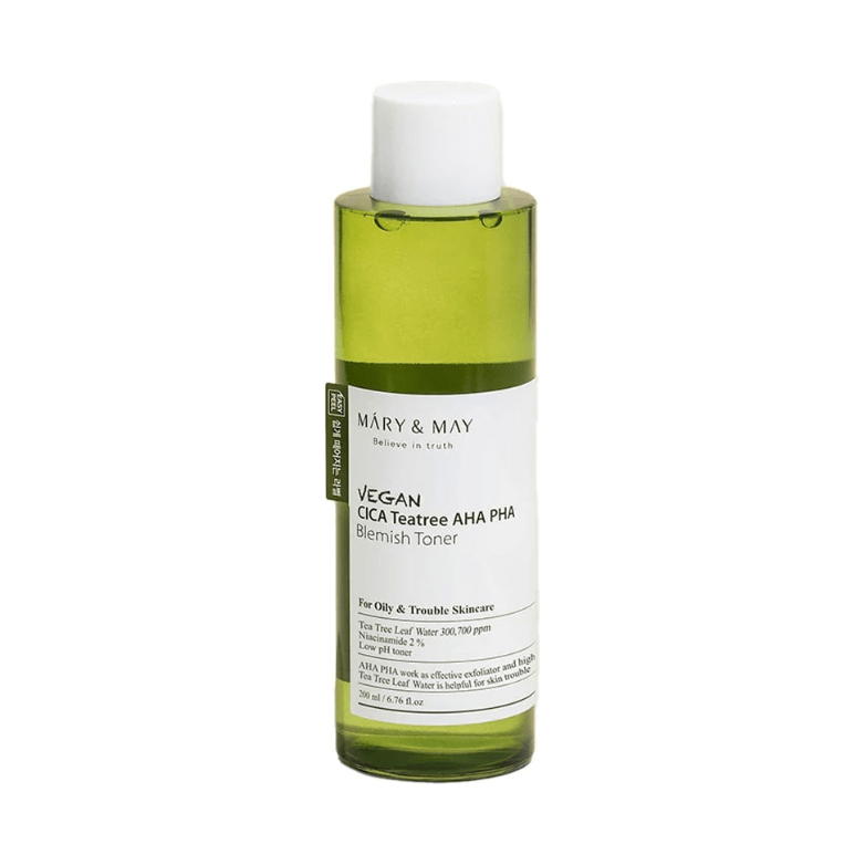 Mary & May - Vegan Cica Tea Tree AHA PHA Blemish Toner - Wild Life Millions