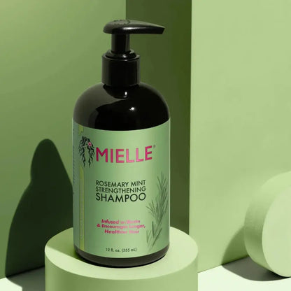 MIELLE ORGANICS  Rosemary Mint Strengthening Shampoo 355ml