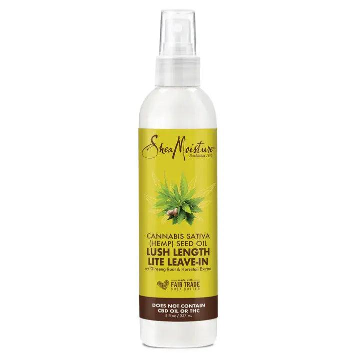 SHEA MOISTURE Cannabis Sativa Hemp Seed Oil Lush Length Lite Leave in Conditioner 237ml - Wild Life Millions