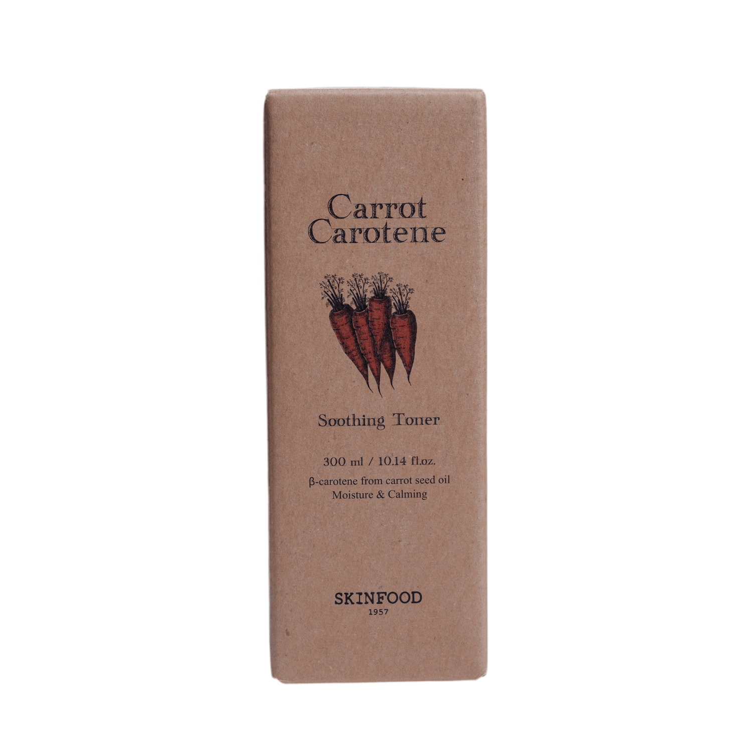 SKINFOOD Carrot Carotene Soothing Toner 300ml - Wild Life Millions