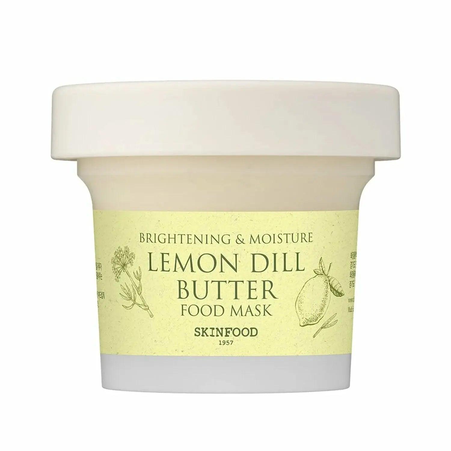 SKINFOOD Lemon Dill Butter Food Mask 120g - Wild Life Millions