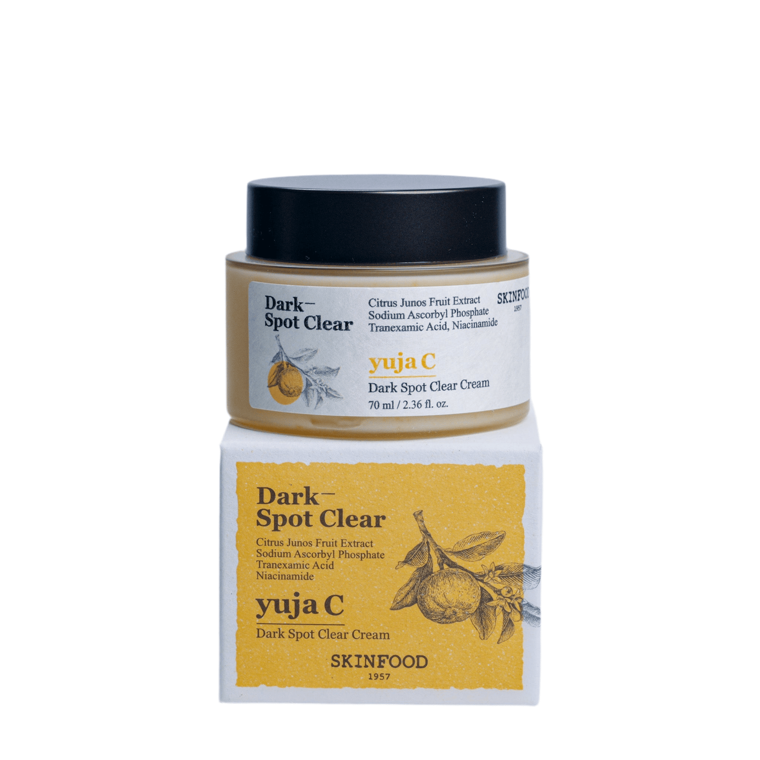 SKINFOOD Yuja C Dark Spot Clear Cream 61ml - Wild Life Millions