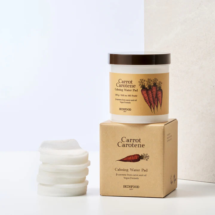 SKINFOOD Carrot Carotene Calming Water Pad 60 Pads