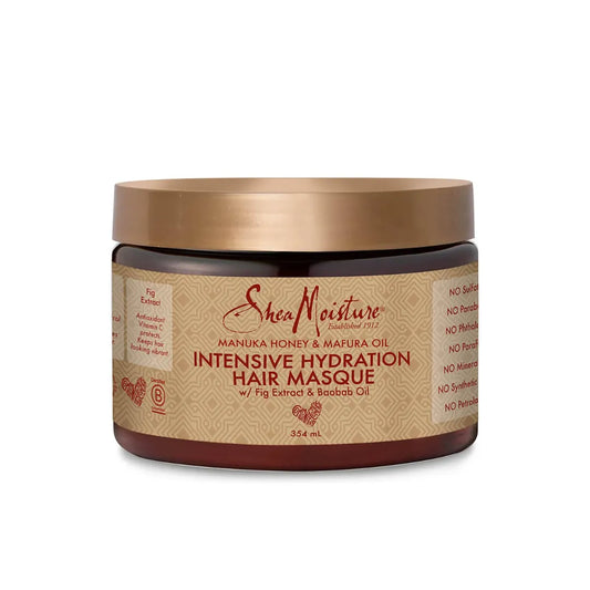 SHEA MOISTURE MANUKA HONEY & MAFURA OIL INTENSIVE HYDRATION MASQUE 12 OZ