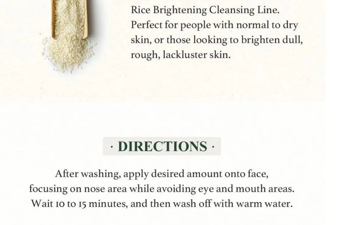 SKINFOOD Rice Mask Wash Off 120g, Health & Beauty, Exfoliator, Wild Life Millions