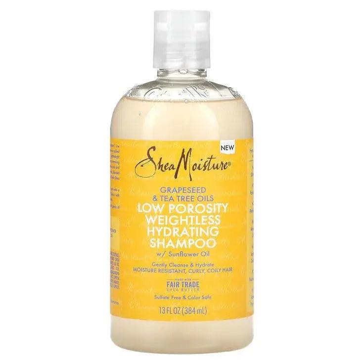 SHEA MOISTURE Low Porosity Shampoo 384ml - Wild Life Millions